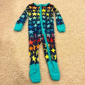 Little sleepies bamboo star zippie